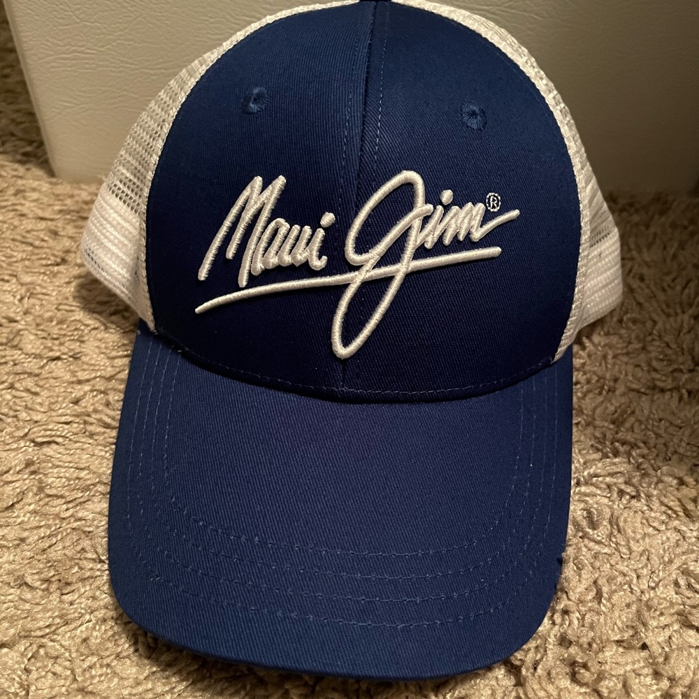 Maui Jim White Mesh Cap